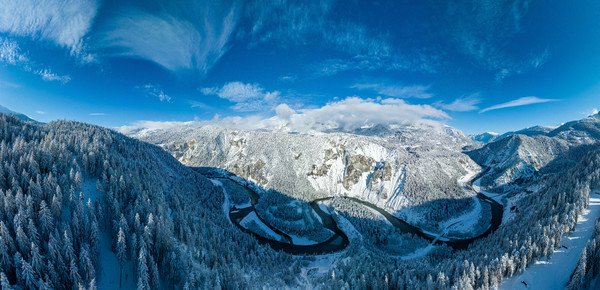 Rheinschlucht, Bonaduz, Graubünden, Schweiz, Switzerland